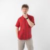 cleanwear panske kosile cervena kratky rukav 12 optimized