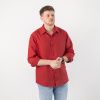 Cleanwear panske kosile cervena dlouhy rukav 3